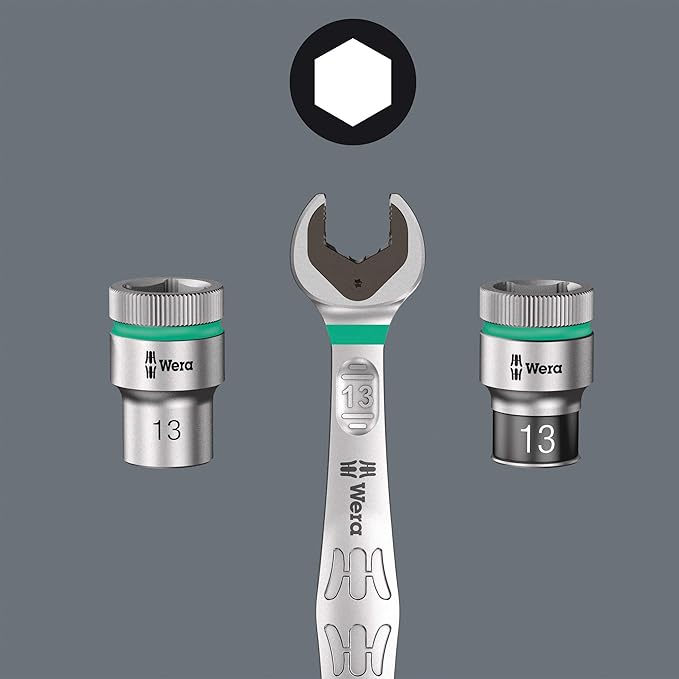 Wera 39 Piece Interchangeable Screwdriver, Ratchet, Socket and Bit Set