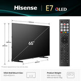 Hisense 65" QLED Smart AI TV