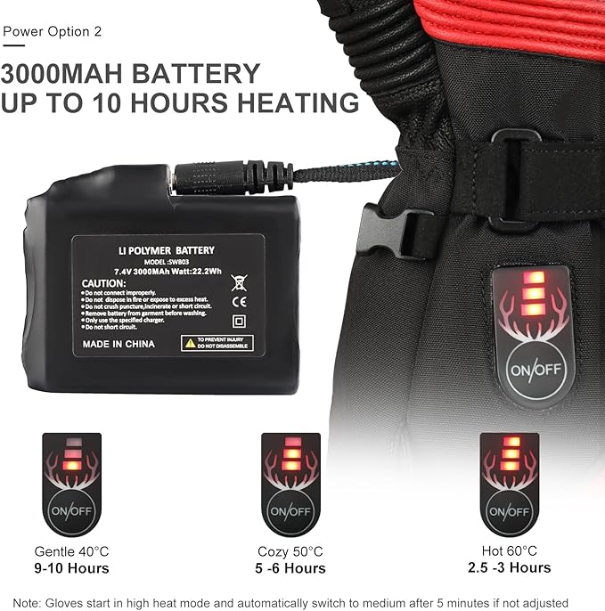 Heated Motorcycle Gloves - 30th Sep 25