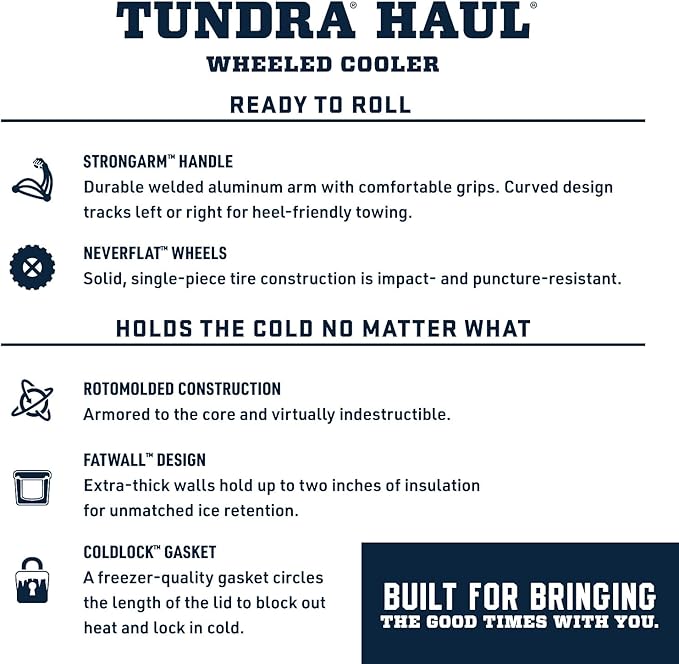 Yeti Tundra Haul - Wheeled Cool Box - Any Colour* - 31st Aug 25