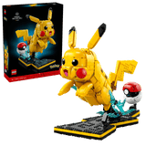 Lego Pikachu and Poké Ball