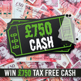 £750 cash