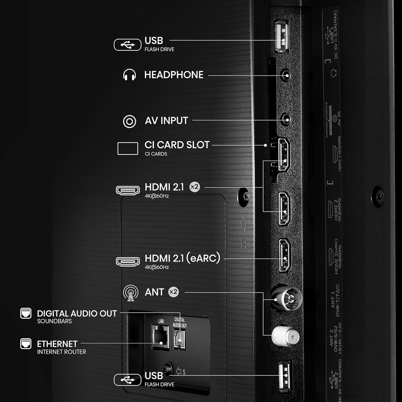 Hisense 65" QLED Smart AI TV