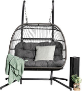 Folding Double Hanging Egg Chair