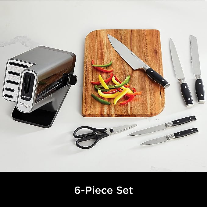 Ninja StaySharp Knife Block with Integrated Sharpener - 8th Oct