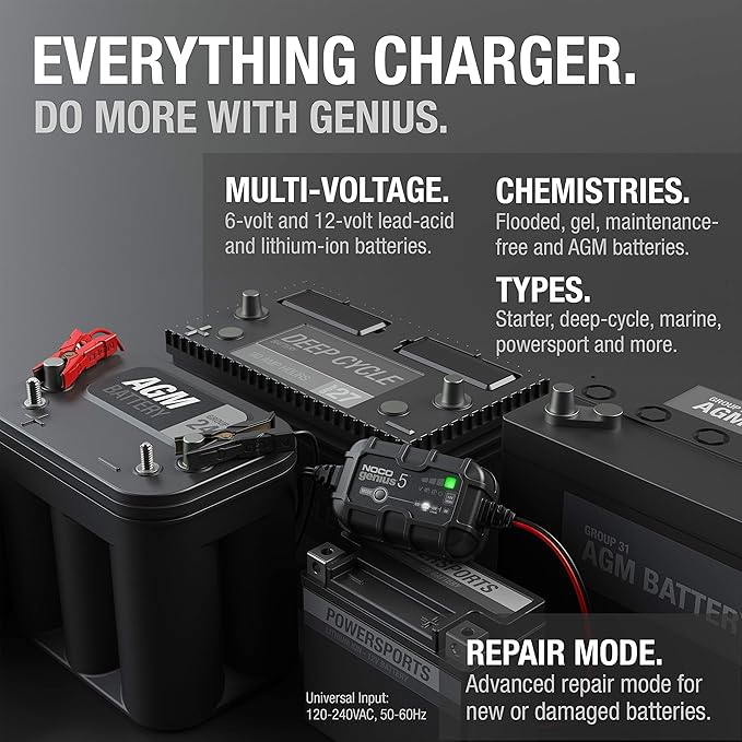 NOCO GENIUS5 Battery Charger - 1st Jul 25