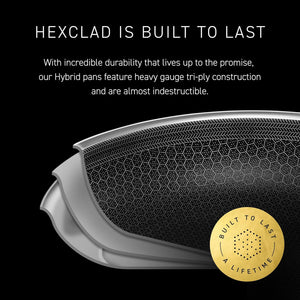 HexClad Hybrid Cookware Pan Set