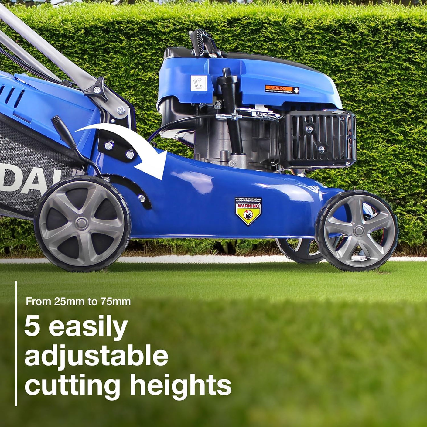 Hyundai 139cc Petrol Self-Propelled Lawnmower