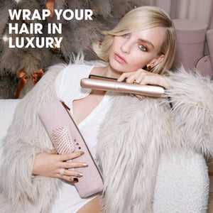 ghd Gold Hair Straightener Gift Set in Cashmere Beige