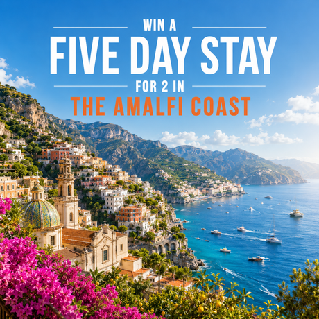 5 Day Amalfi Coast Getaway for Two