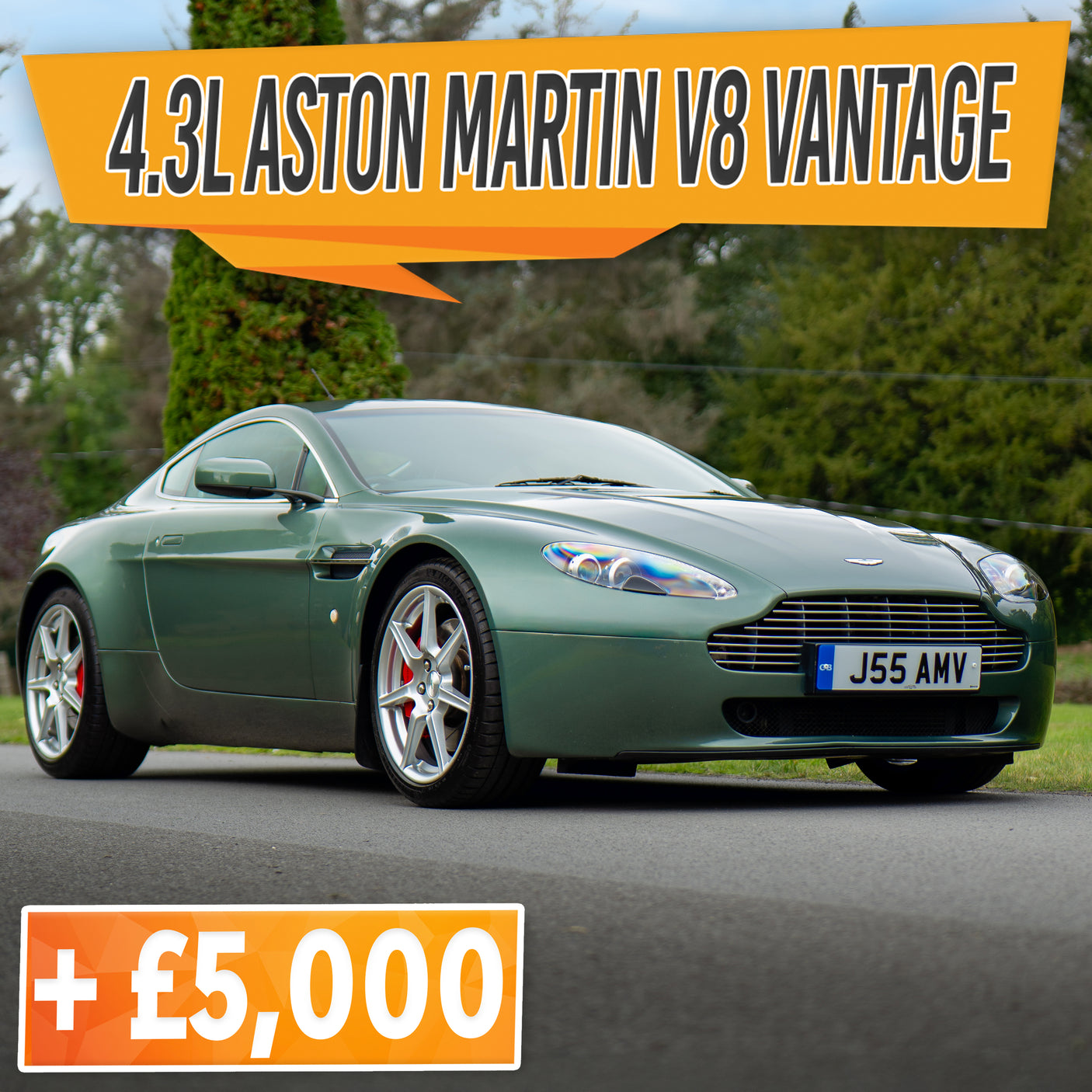 Immaculate Aston Martin V8 Vantage + £5,000