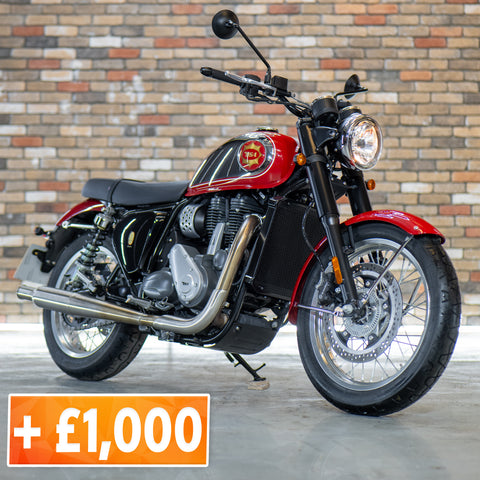 2023 BSA Goldstar in Insignia Red + £1k or £5000 cash