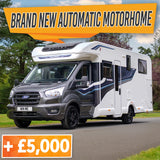 Brand New Automatic Bailey Adamo 4 berth Motorhome + £5000 cash