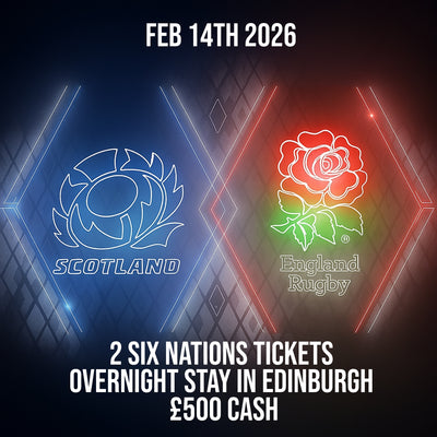 Scotland vs England Six Nations Tickets + Overnight Stay