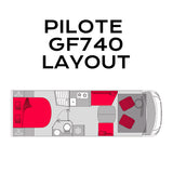 Brand new Automatic Pilote A Class Motorhome