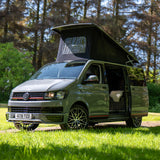 The Ultimate 4 berth Volkswagen T6 Campervan with Pop up roof