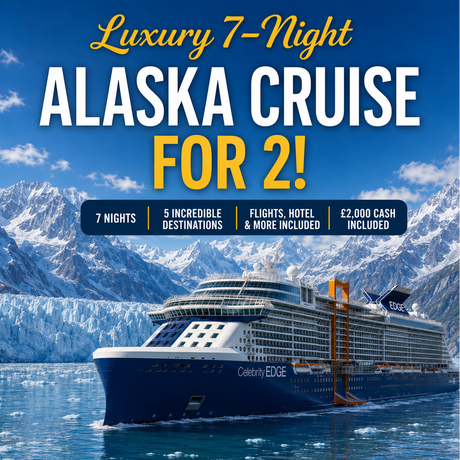 Luxury 7-Night Alaska Dawes Glacier Cruise for 2