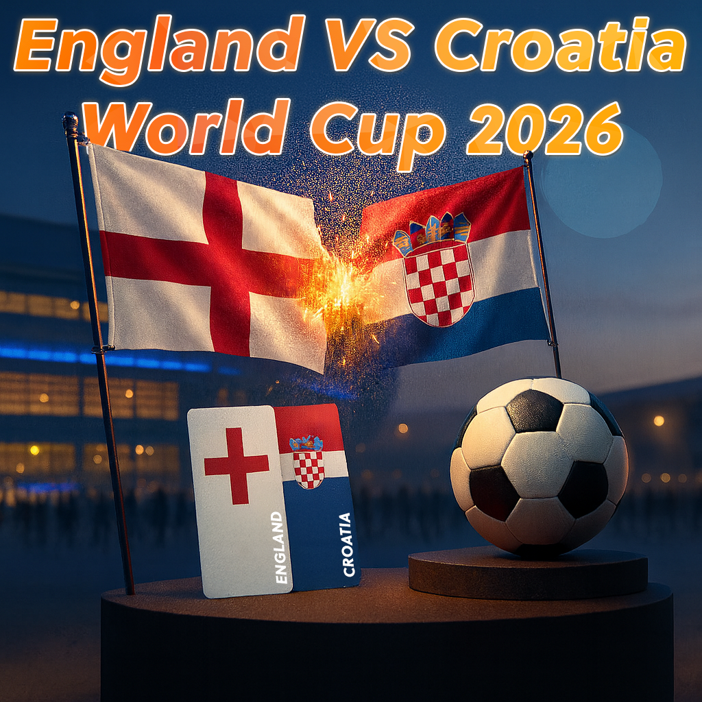 England vs Croatia World Cup Package for 2