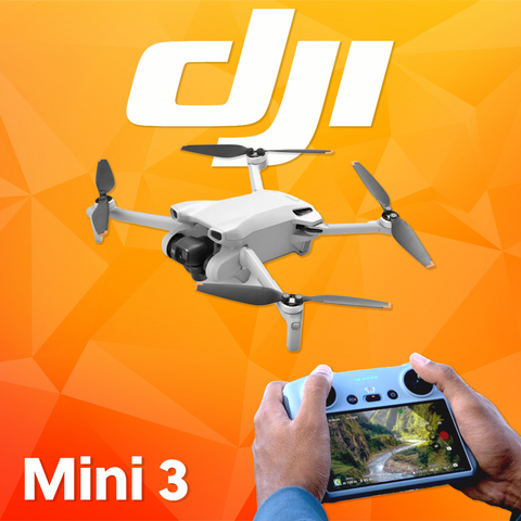 DJi Mini 3 Drone with Screen Remote Control - 21st April 24