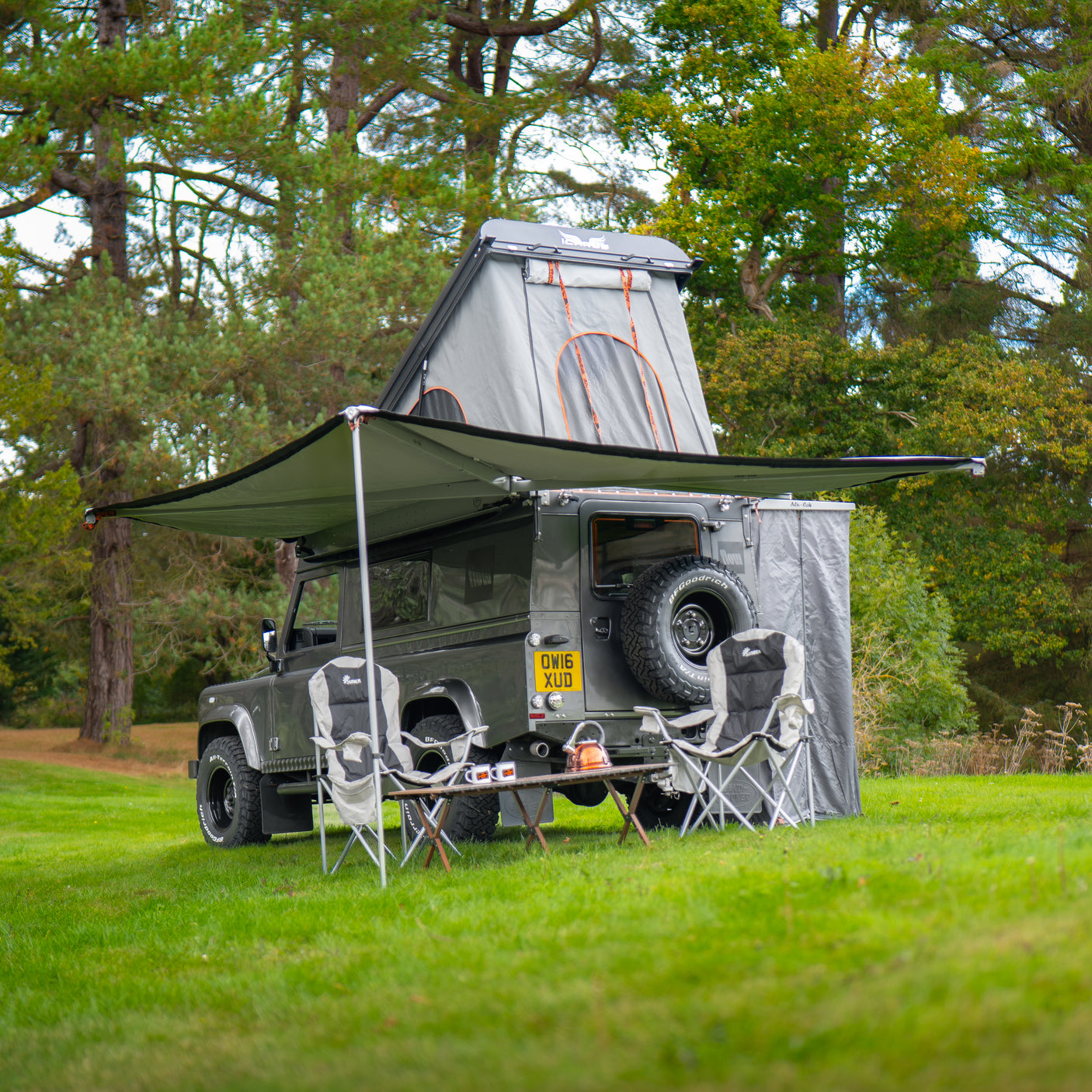 Fitz - Off Grid Custom Land Rover Defender Camper + £5000