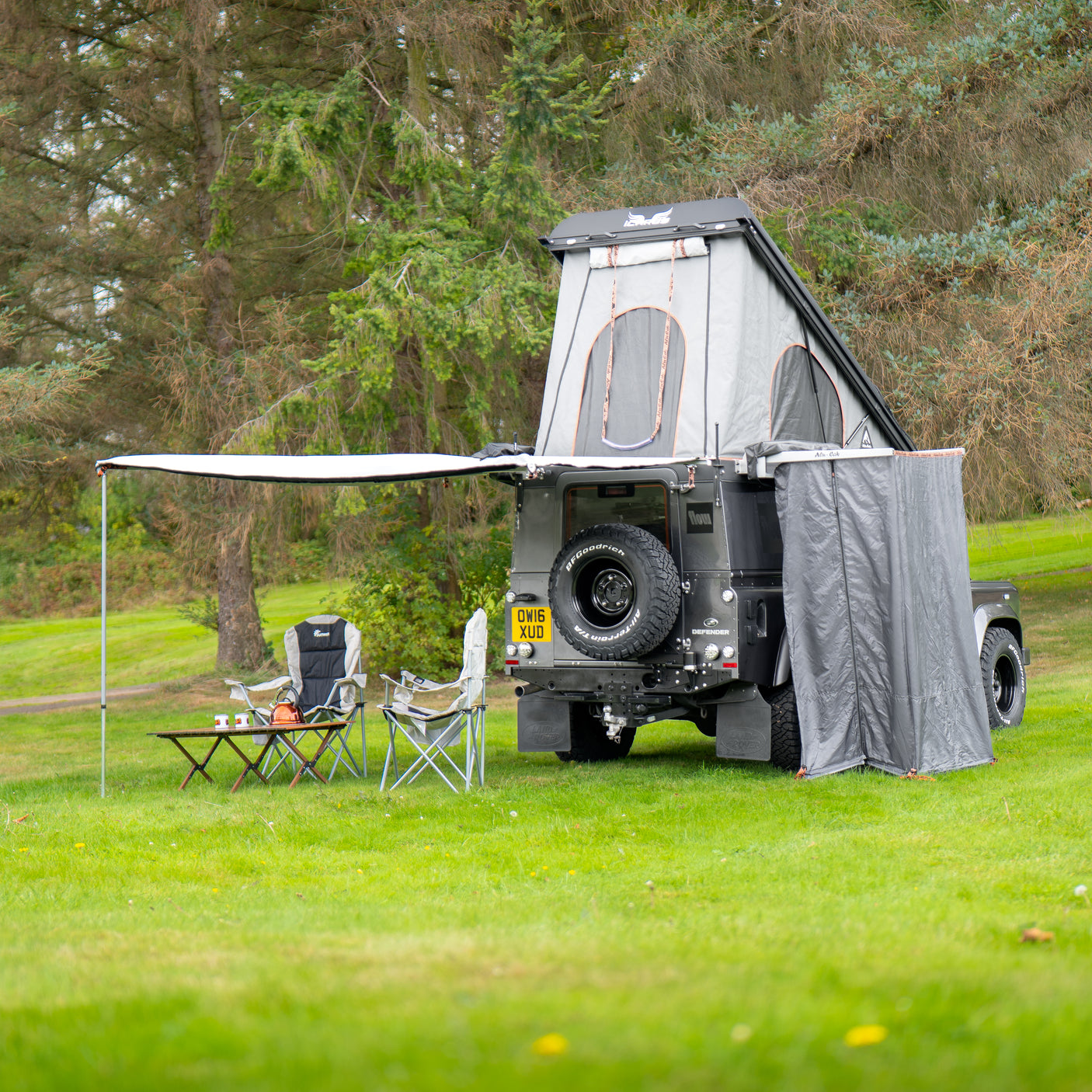 Fitz - Off Grid Custom Land Rover Defender Camper + £5000