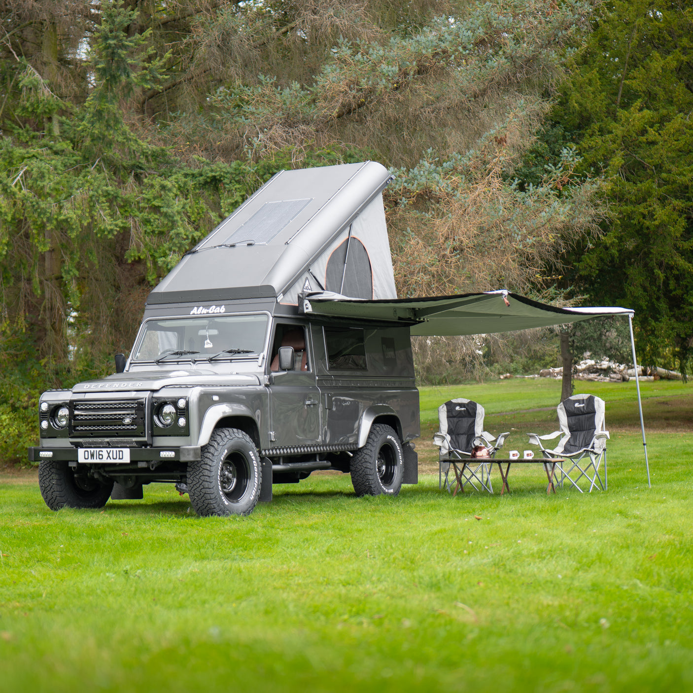 Fitz - Off Grid Custom Land Rover Defender Camper + £5000