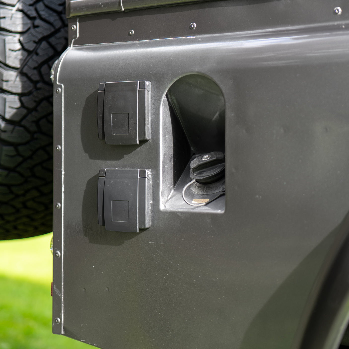 Fitz - Off Grid Custom Land Rover Defender Camper + £5000