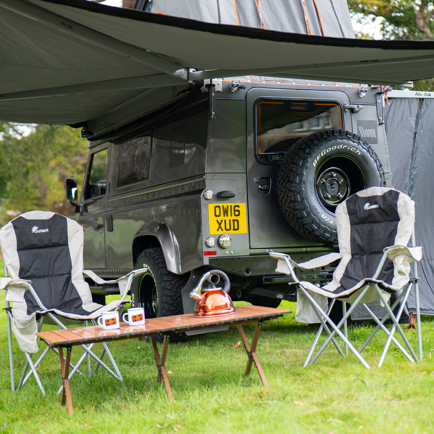Fitz - Off Grid Custom Land Rover Defender Camper + £5000