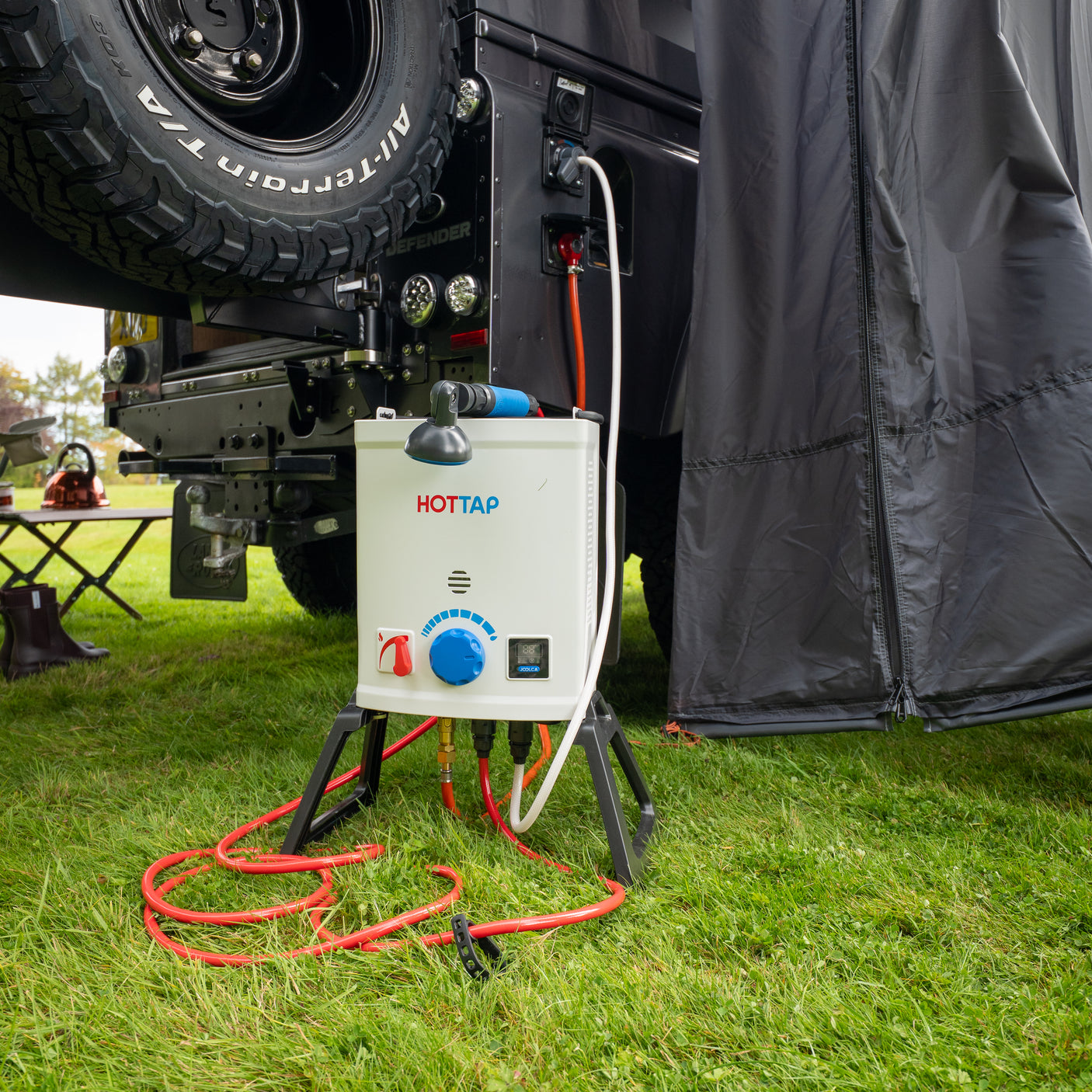 Fitz - Off Grid Custom Land Rover Defender Camper + £5000