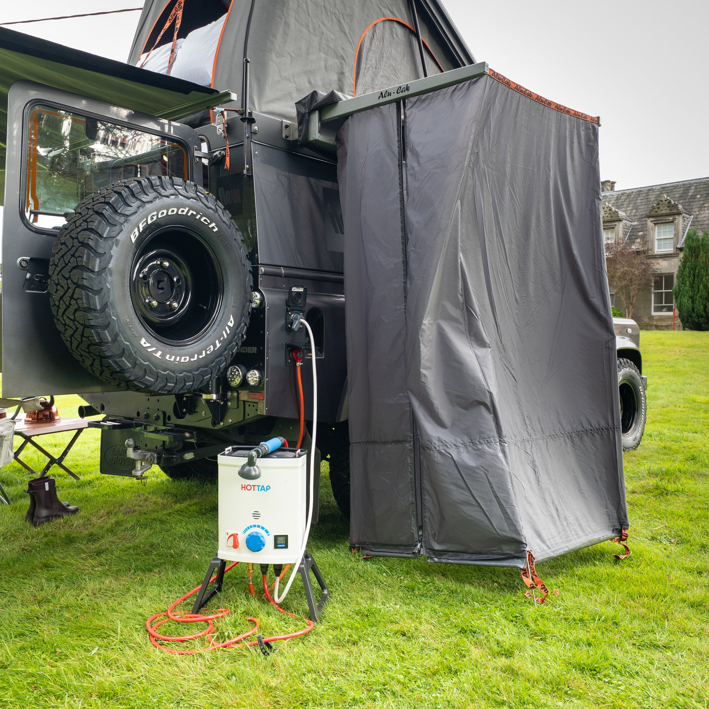 Fitz - Off Grid Custom Land Rover Defender Camper + £5000