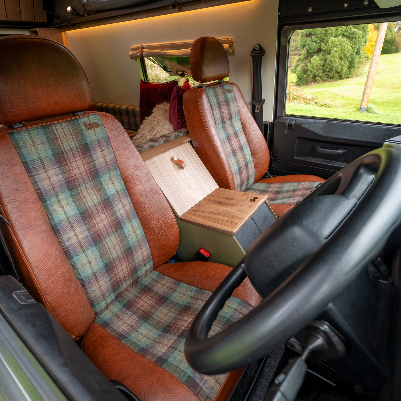 Fitz - Off Grid Custom Land Rover Defender Camper + £5000
