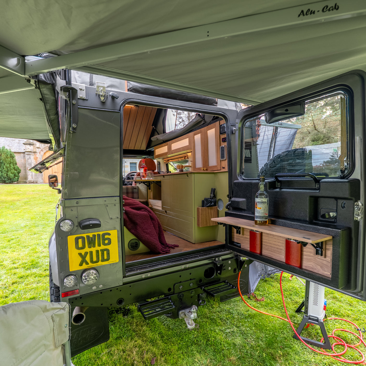 Fitz - Off Grid Custom Land Rover Defender Camper + £5000