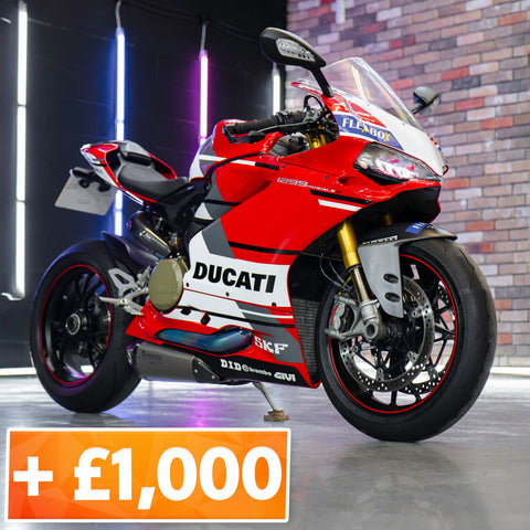 Insane 2017 Ducati 1299 Panigale + £1000 cash