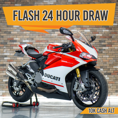 24 HOUR COMP:  Ducati Panigale 959 Corse OR £10,000