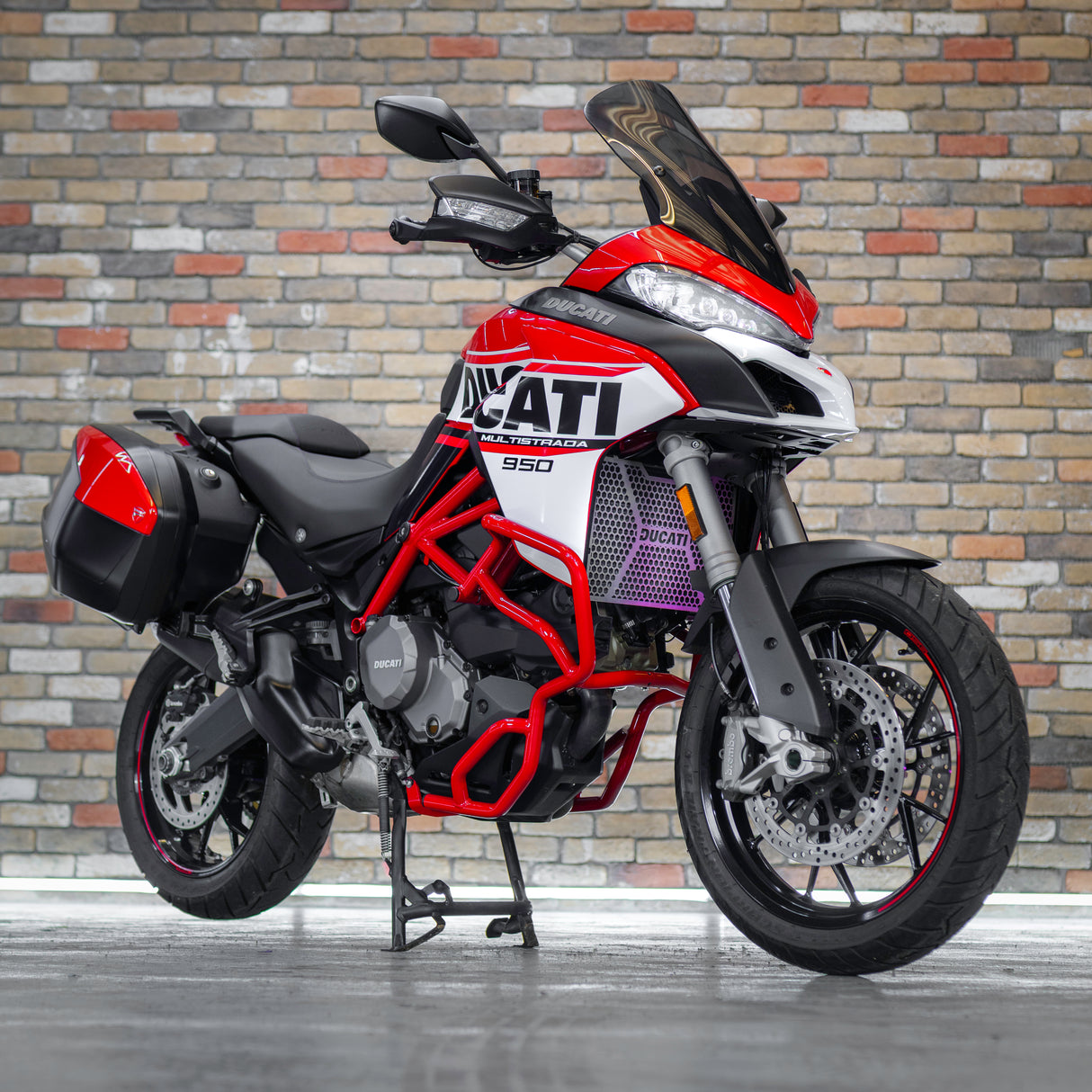 Ducati Multistrada 950 S with luggage + £1000