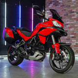 Ducati Multistrada 1200 with luggage