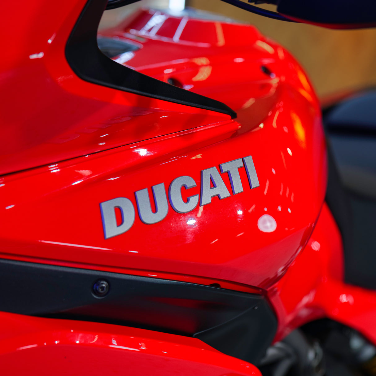 Ducati Multistrada 1200 with luggage