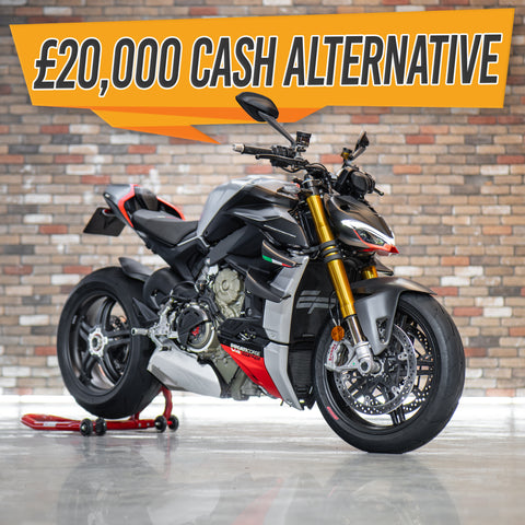 2023 Ducati Streetfighter V4 SP2 + £1k or £20k tax free cash