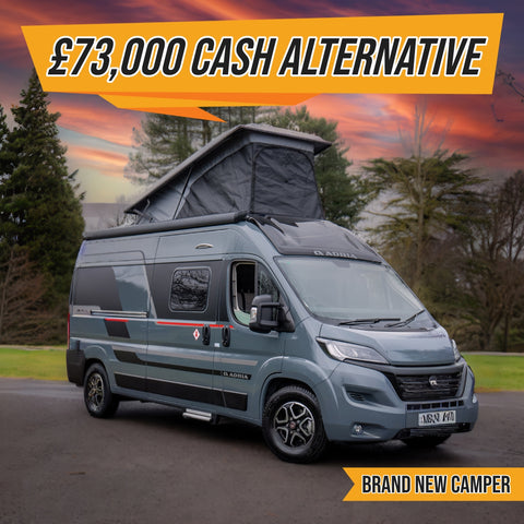 Brand new 4 berth Automatic Adria Campervan or £73,000 cash