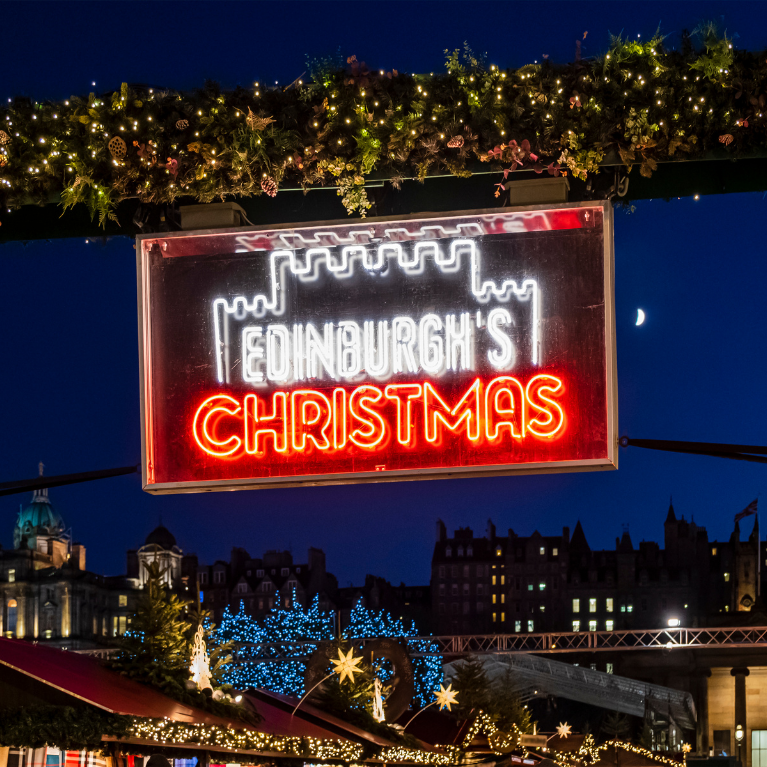 2 night 5* stay Edinburgh Christmas Market