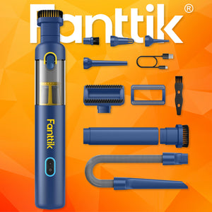 Fanttik 4-in-1 Portable Mini Cordless Handheld Vacuum