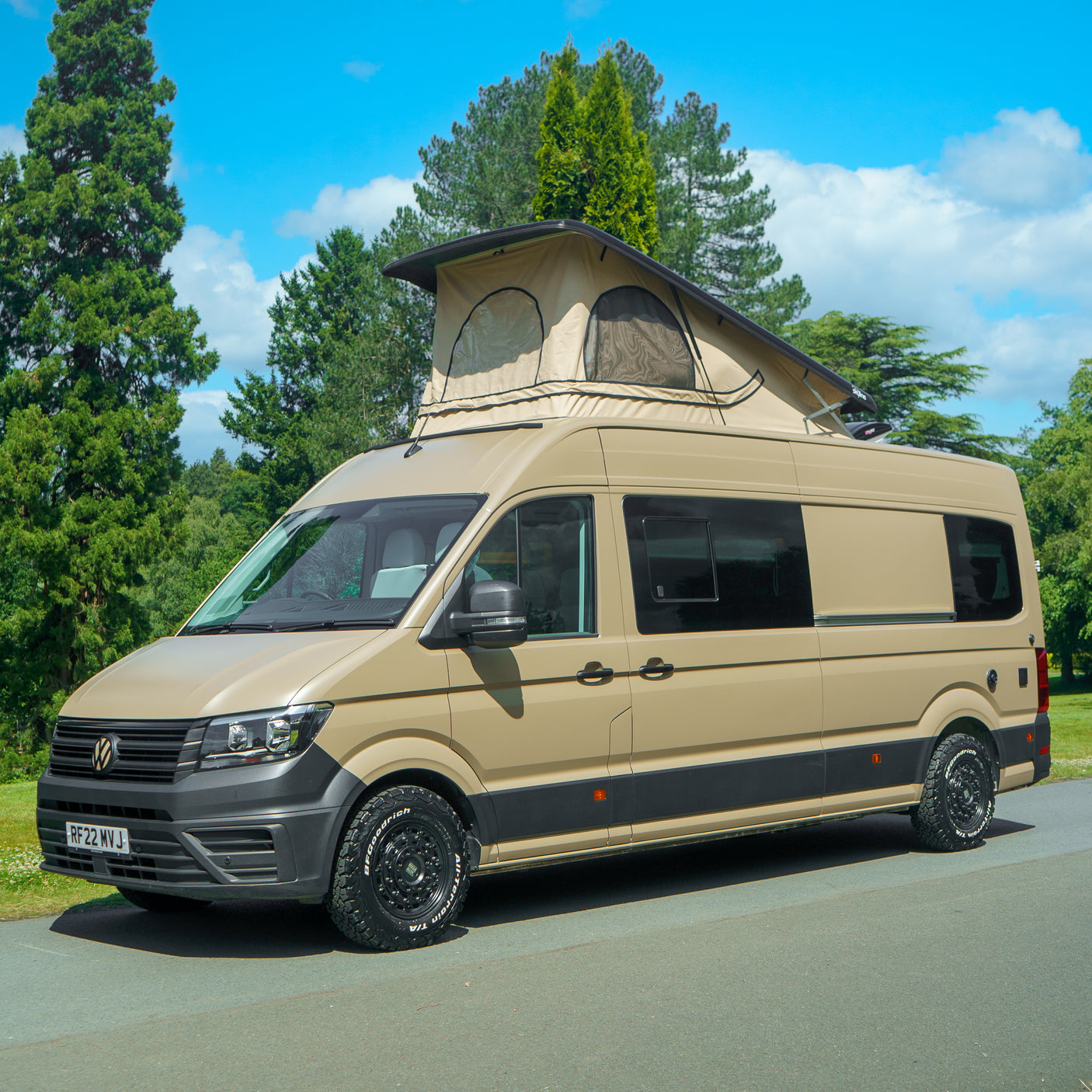 Farah: 4 berth VW Crafter Campervan + £5000