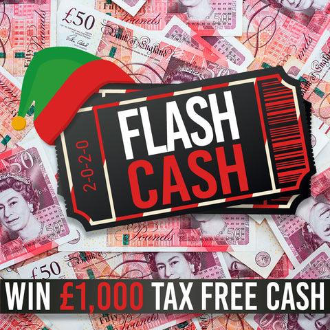 FLASH £1000 Cash - DRAW TONIGHT 28th Dec 24