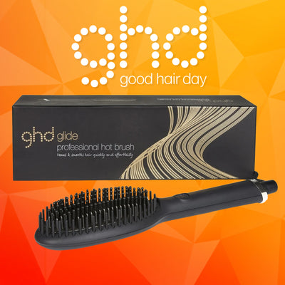 ghd glide hair straightener hot brush