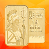 FLASH The Royal Mint Gold Bullion Bar 1g - 30th Dec 24