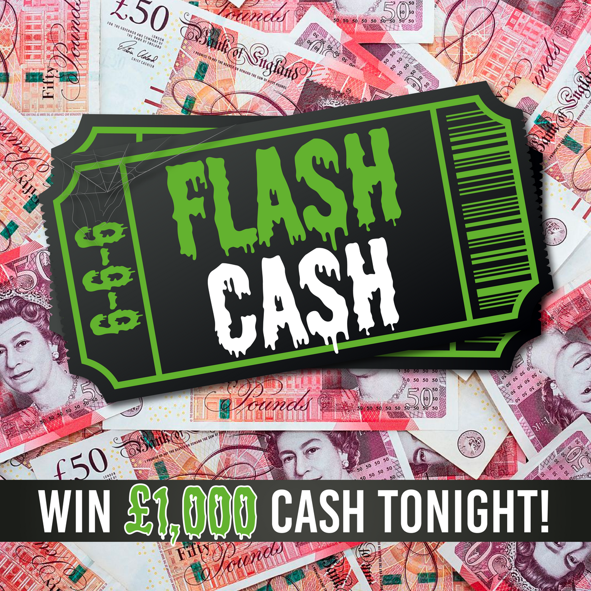 FAST £1000 cash -  DRAW TONIGHT - 24 Oct