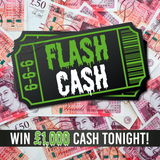 FAST £1000 cash -  DRAW TONIGHT - 24 Oct