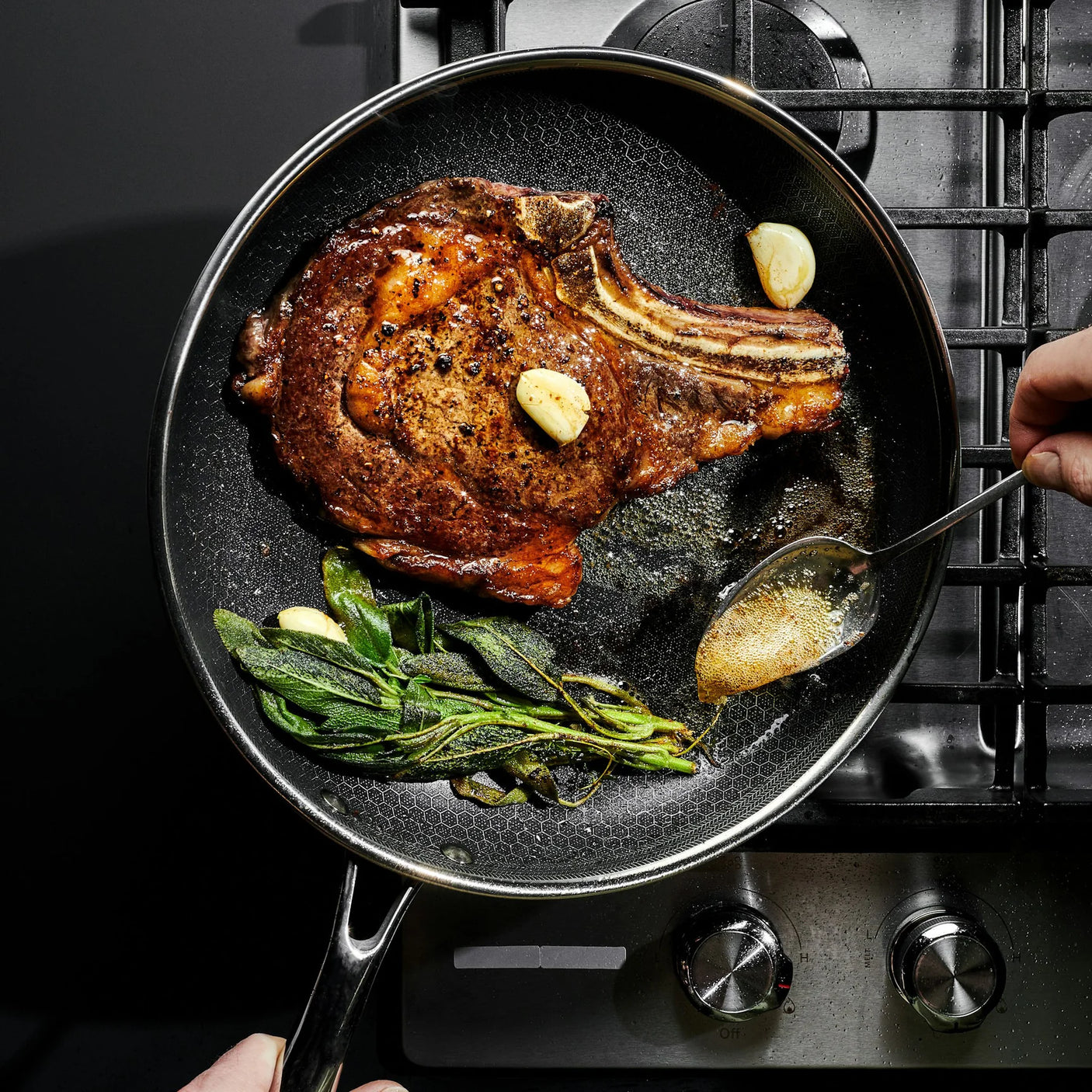 HexClad Hybrid Cookware Pan Set