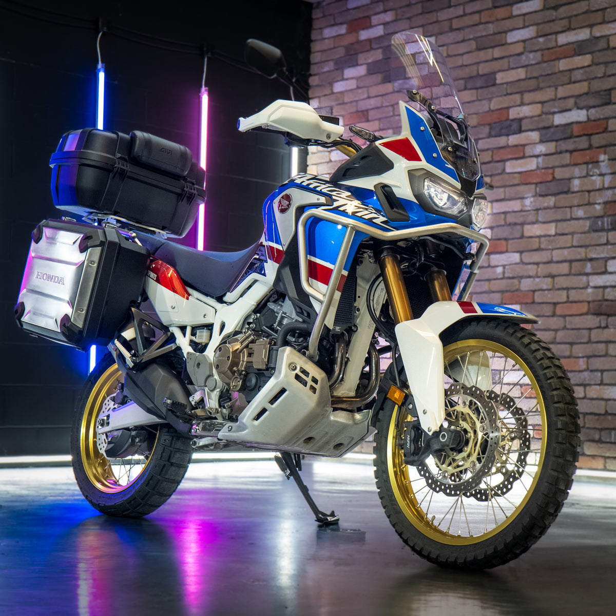 2019 Honda Africa Twin with luggage – The Giveaway Guys