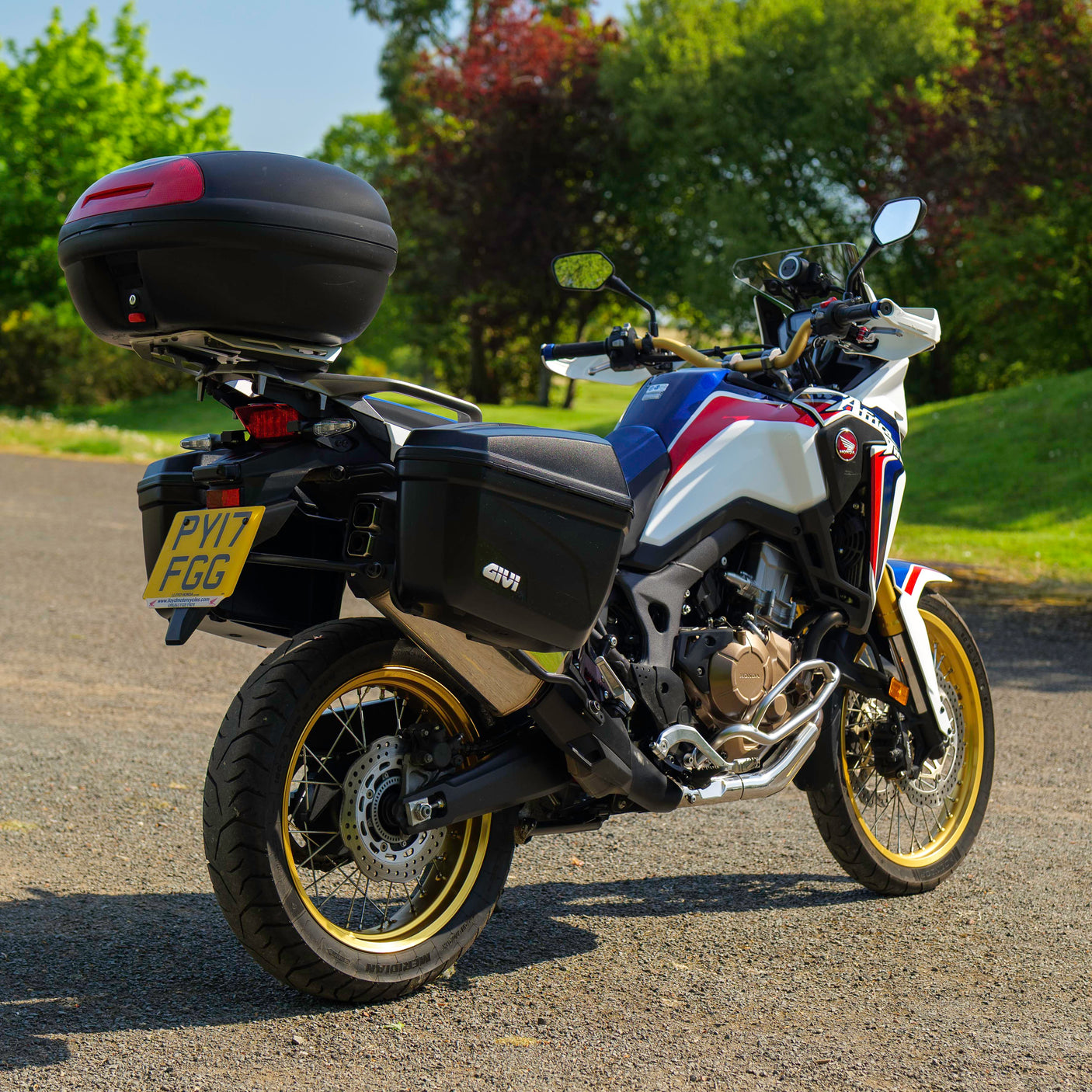 Fully Loaded Honda Africa Twin + £1000